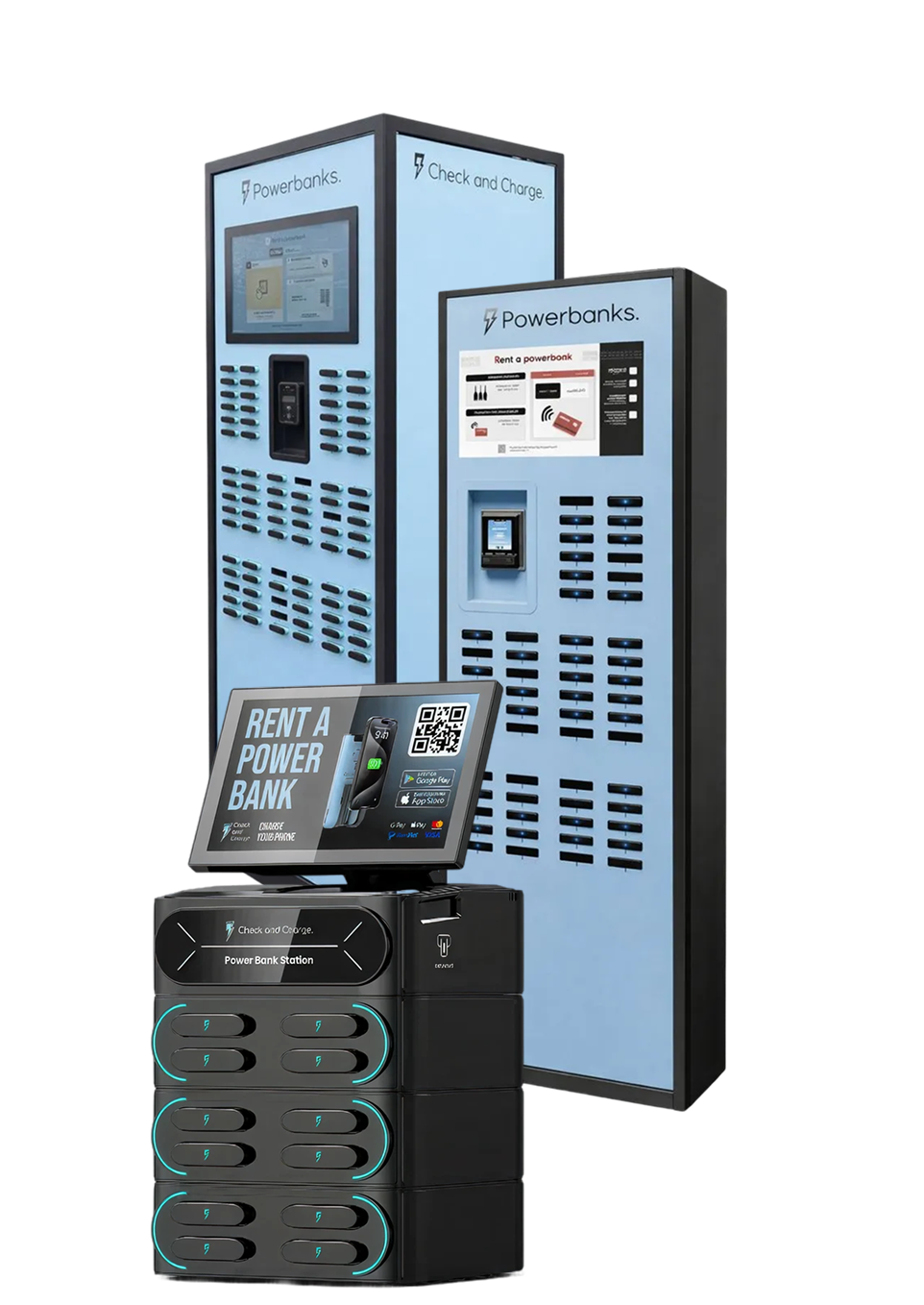 Check and Charge product lineup